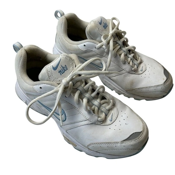 Nike Women's View II Walking Sneakers White/Ice Rolling Rail Blue Size 9 - Picture 3 of 16